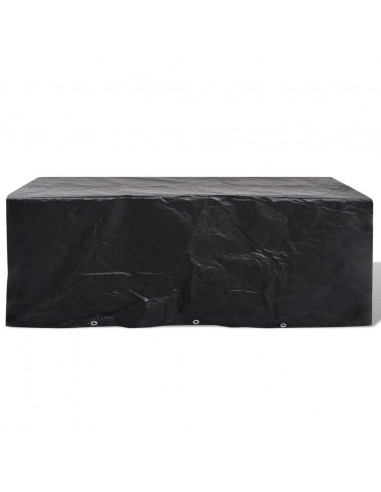 Copertura per Mobili da Giardino con 8 Occhielli 229x113x73 cm