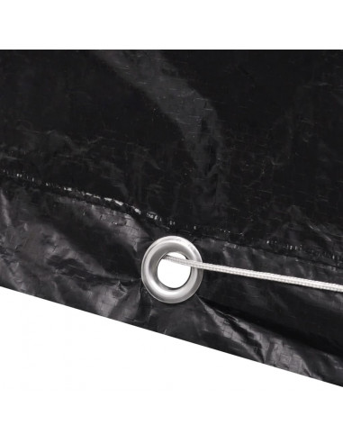 Copertura per Mobili da Giardino con 8 Occhielli 229x113x73 cm