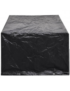 Copertura per Mobili da Giardino con 8 Occhielli 180x140x90 cm 2