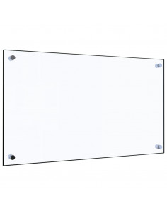Paraschizzi per Cucina Trasparente 70x40 cm in Vetro Temperato 2