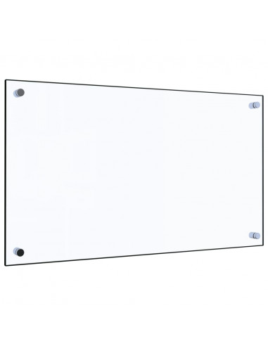 Paraschizzi per Cucina Trasparente 70x40 cm in Vetro Temperato