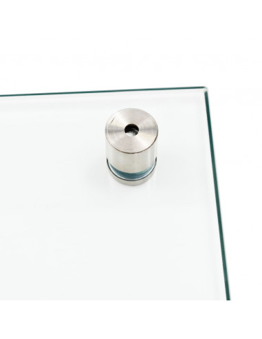 Paraschizzi per Cucina Trasparente 70x60 cm in Vetro Temperato