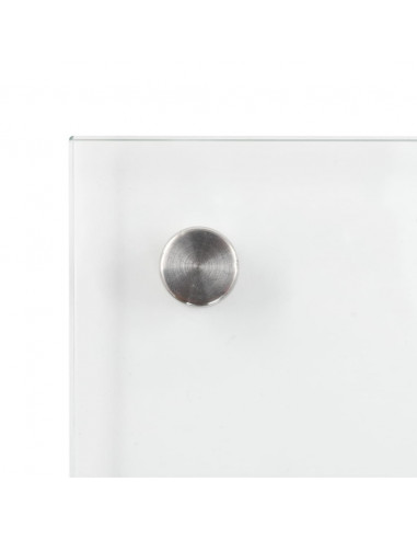 Paraschizzi per Cucina Trasparente 80x50 cm in Vetro Temperato