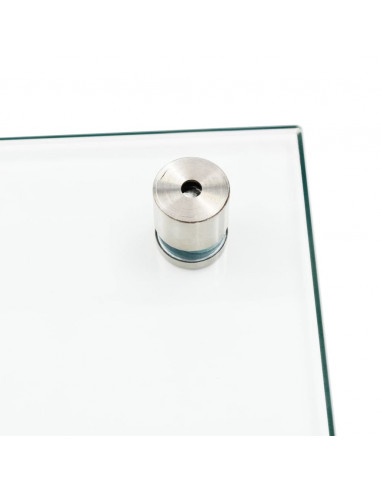 Paraschizzi per Cucina Trasparente 100x40 cm in Vetro Temperato