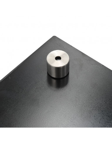 Paraschizzi per Cucina Nero 80x50 cm in Vetro Temperato