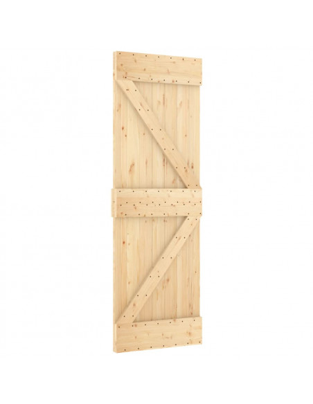 Porta NARVIK 70x210 cm in Legno Massello di Pino