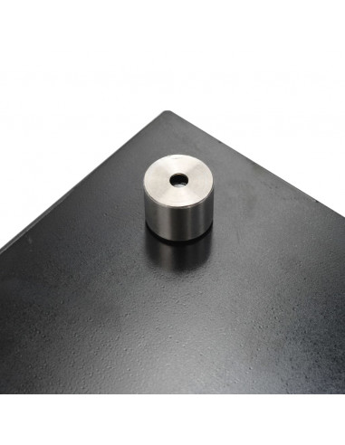 Paraschizzi per Cucina Nero 100x50 cm in Vetro Temperato