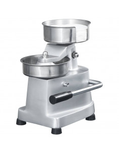 Pressa per Hamburger con 500 Fogli Carta Patty Alluminio 10 cm 2