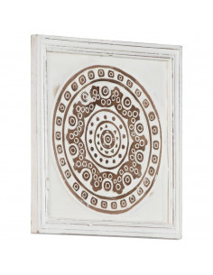 Pannelli Murali Intagliati 2 pz in MDF 40x40x1,5 cm 2