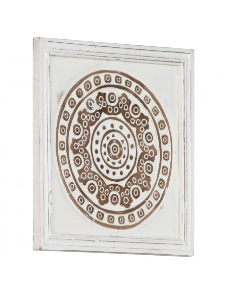 Pannelli Murali Intagliati 2 pz in MDF 40x40x1,5 cm