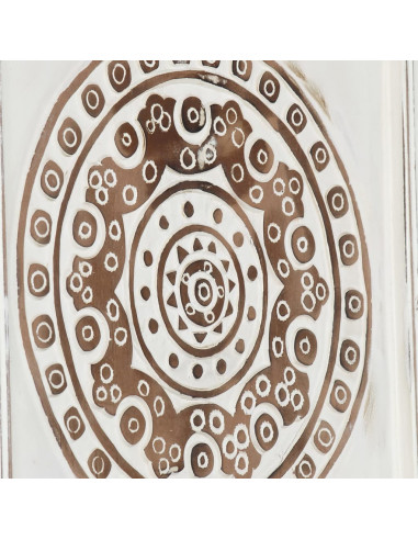 Pannelli Murali Intagliati 2 pz in MDF 40x40x1,5 cm