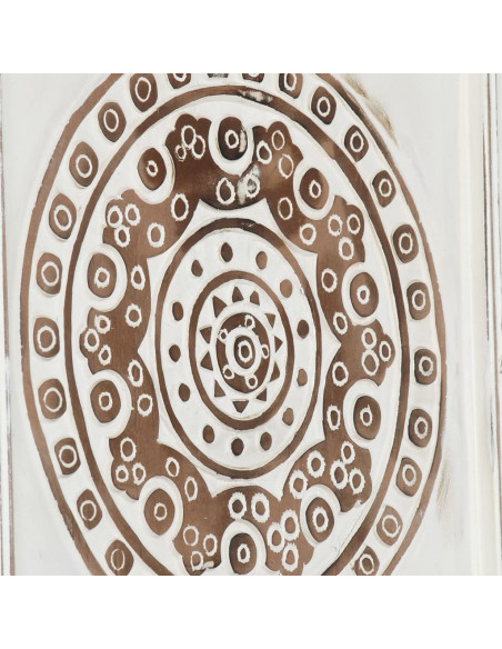 Pannelli Murali Intagliati 2 pz in MDF 40x40x1,5 cm
