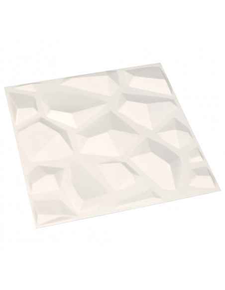 Pannelli a Parete 3D 12 pz 0,5x0,5 m 3 m²