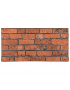 Pannelli Murali 3D con Design a Mattoni Terracotta 10 pz EPS 2