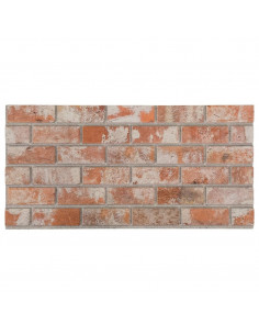 Pannelli Murali 3D con Design a Mattoni Rossi 10 pz EPS 2