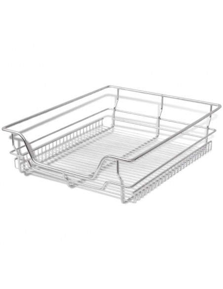 Cestelli a Rete Estraibili 2 pz 500 mm Argentati