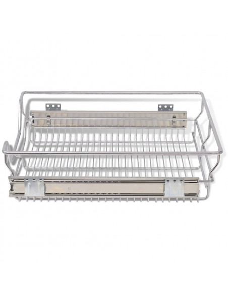 Cestelli a Rete Estraibili 2 pz 500 mm Argentati