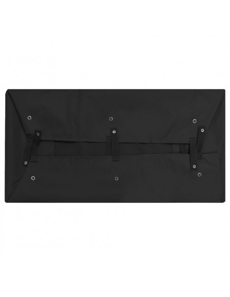 Telo per Carrello da Giardino Nero 81x41x21 cm in Tessuto
