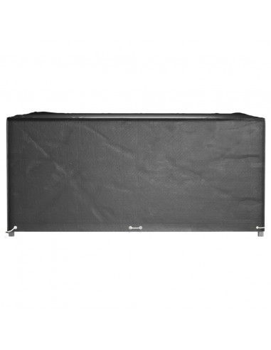 Copri Mobili da Giardino 2pz 16 Occhielli 250x250x90cm Quadrato