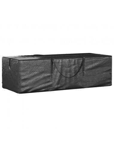 Custodia per Albero di Natale Nera 135x40x55 cm Polietilene
