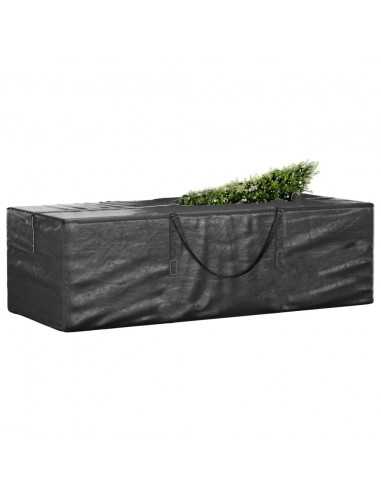 Custodia per Albero di Natale Nera 135x40x55 cm Polietilene