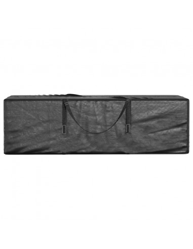 Custodia per Albero di Natale Nera 135x40x55 cm Polietilene