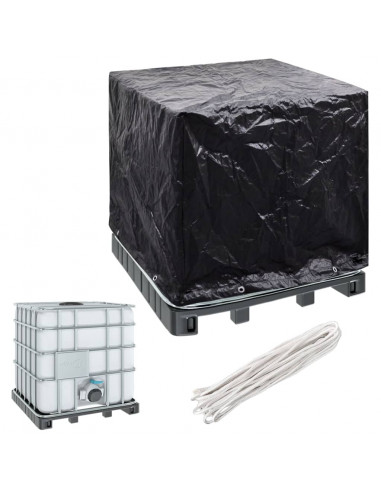 Telo di Copertura per Contenitore IBC 8 Occhielli 116x100x120cm