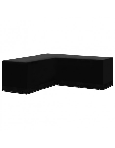Teli per Mobili da Giardino 2 pz a L 12 Occhielli 250x250x90 cm