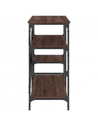 Mobile Cucina Rovere Marrone 90x40x84 cm Multistrato e Metallo