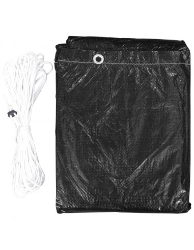 Coperture Arredi Giardino 2 pz 12 Occhielli 325x205x70 cm