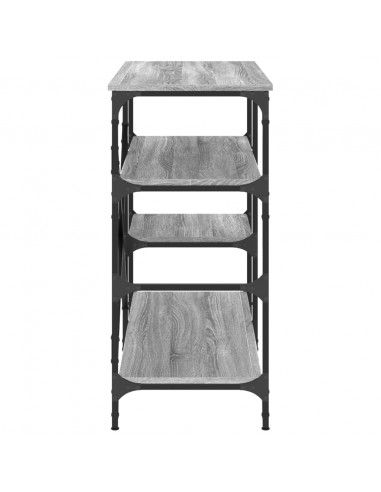 Mobile Cucina Grigio Sonoma 90x40x84 cm Multistrato e Metallo