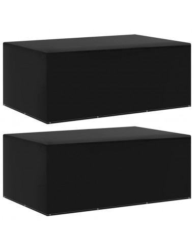 Coperture Arredi Giardino 2 pz 7 Occhielli 225x143x90 cm