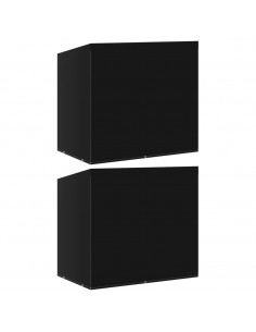 Teli di Copertura per Dondolo 2 pz 6 Occhielli 185x117x170 cm 2