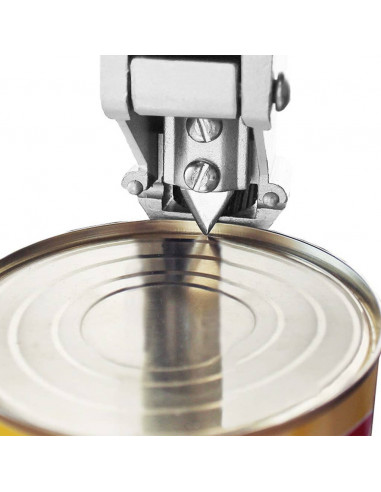 Apriscatole Argento 70 cm Alluminio e Acciaio Inossidabile