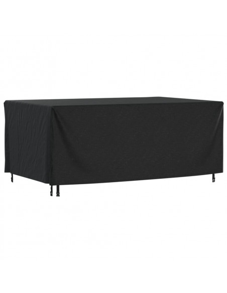 Copertura Mobili Giardino Nera 225x143x90cm Impermeabile 420D