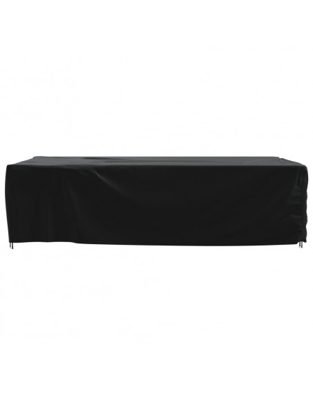 Copertura per Mobili da Giardino Nera 350x260x90 cm 420D Oxford