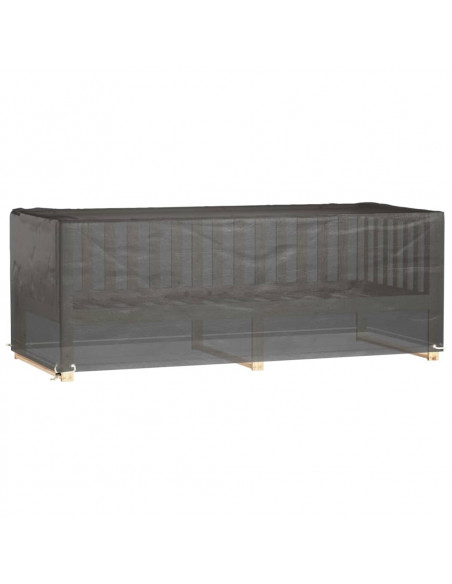 Copertura Mobili Giardino 8 Occhielli 192x82x65 cm Rettangolare
