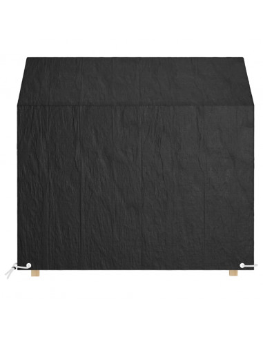 Copri Panca da Giardino 8 Occhielli 130x70x70/88 cm Polietilene