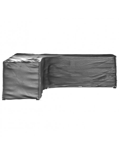 Coperture Mobili da Giardino a L 2pz 20 Occhielli 300x300x90cm