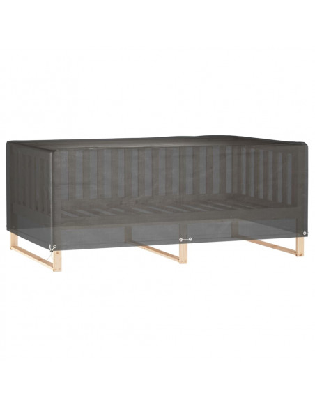 Copri Mobili Giardino 2pz 12Occhielli 227x152x65cm Rettangolare