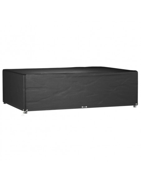 Copri Mobili Giardino 2pz 12Occhielli 227x152x65cm Rettangolare