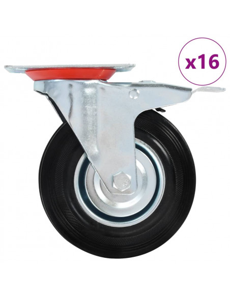 Ruote Girevoli 16 pz 125 mm