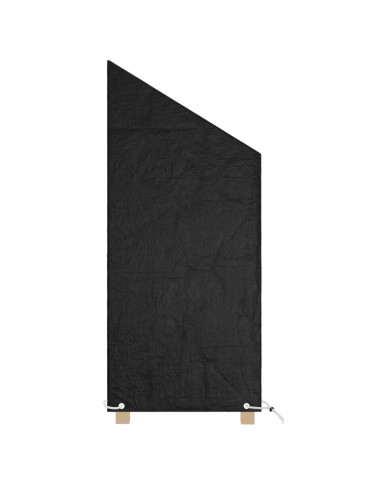 Coprisedie Giardino 2pz 8 Occhielli 65x65x110/150cm Polietilene