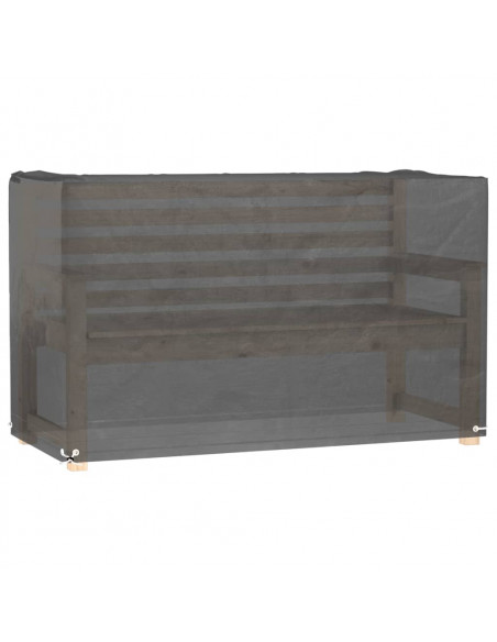 Copertura Mobili Giardino 8 Occhielli 125x55x75 cm Rettangolare