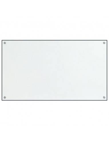 Paraschizzi per Cucina 2 pz Trasparente 70x50cm Vetro Temperato