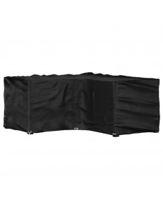 Copertura Mobili da Giardino a L 12 Occhielli 185x185x90 cm 2