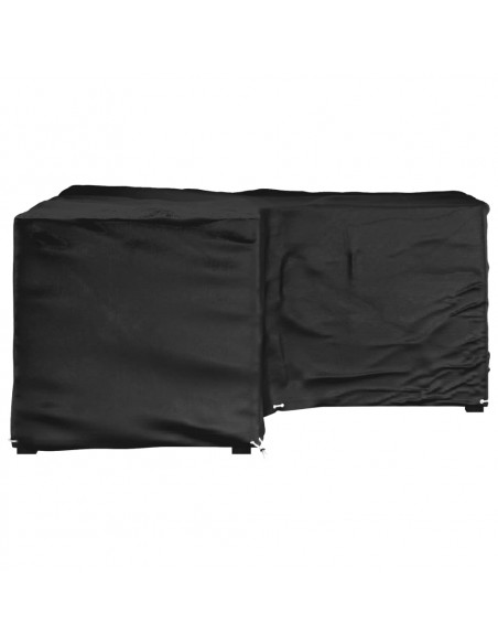 Copertura Mobili da Giardino a L 12 Occhielli 185x185x90 cm