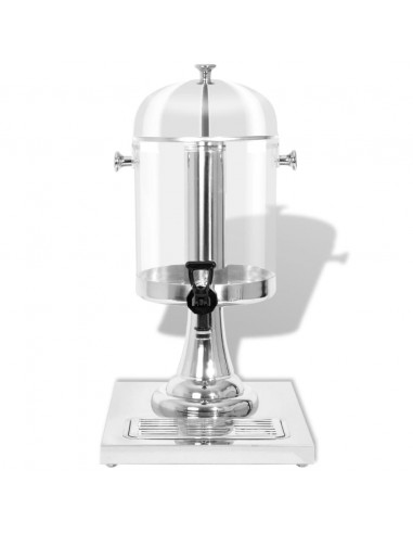 Distributore di Succhi di Frutta e Bibite Acciaio Inossidabile 8 L