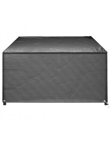 Copri Mobili Giardino 2pz 12 Occhielli 315x160x75cm Rettangolo