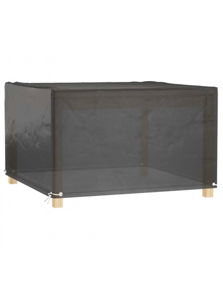 Copertura Mobili da Giardino 8 Occhielli 125x125x75cm Quadrata